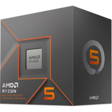 AMD Центральний процесор Ryzen 5 8500G 6C/12T 3.5/5.0GHz Boost 16Mb Radeon Graphics AM5 65W Wraith Stealth cooler Box (100-100000931BOX)