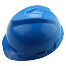 Tolsen protective helmet, plastic polypropylene PP, adjustment buckle, headphones, blue (45189)