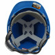 Tolsen protective helmet, plastic polypropylene PP, adjustment buckle, headphones, blue (45189)