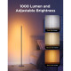 Govee Торшер розумний H8076 Govee Floor Lamp lite, 1000Lm, RGBWW+RGBIC+WW, WI-FI/Bluetooth, чорний (H8076C13)
