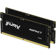 Kingston Пам'ять ноутбука Kingston DDR5 32GB KIT (16GBx2) 6000 FURY Impact XMP (KF560S38IBK2-32)