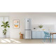 TCL ref with bottom freezer, 201x60x68, ref-314l, freez.-142l, 2doors, E, NF, inv, display ext, fresh zone, variable zone, inox (RP456BIE0BA)