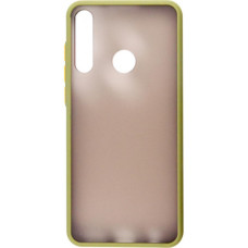 Чохол до мобільного телефона Dengos Matt Huawei Y6P, green (DG-TPU-MATT-55) (DG-TPU-MATT-55)