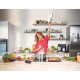 Gorenje Hob induction, 60cm, SliderTouch, IQ, combination of hotplates, black (IS646BG)