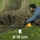 Stiga STIGA cordless hedge trimmer HT100eKit 20V 2A·h 50cm cutting step 18mm 2.2kg (HT100EKIT)