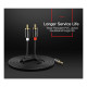 Кабель мультимедийный 3.5mm M to 2xRCA M 5.0m AV116 black Ugreen (10591)