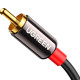 Кабель мультимедийный 3.5mm M to 2xRCA M 5.0m AV116 black Ugreen (10591)