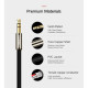 Кабель мультимедийный 3.5mm M to 2xRCA M 5.0m AV116 black Ugreen (10591)