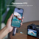 Считыватель флеш-карт Ugreen USB-C + USB to TF/SD 3.0 CM185 gray (50706)