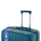 2E 2E Suitcase set 3in1, M7979, polypropylene, (L+M+S), lock (not TSA), anti theft zipper, 4 wheels, light blue (2E-PP-M7979-SET3-LB)