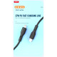 Дата кабель USB-C to Lightning 1.0m 27W Rock XO (NBQ231A_White)