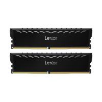 Модуль памяти для компьютера DDR4 16GB (2x8GB) 3600 MHz THOR Black Lexar (LD4U08G36C18LG-RGD)