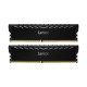 Модуль памяти для компьютера DDR4 16GB (2x8GB) 3600 MHz THOR Black Lexar (LD4U08G36C18LG-RGD)