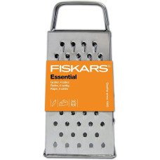 Fiskars Grater 4 sides, Essential, 23cm, stainless steel (1023798)