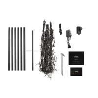 Twinkly Smart LED Twinkly Light tree RGBW 450, Gen II, IP44, высота 3м (TWP500SPP-BEU)