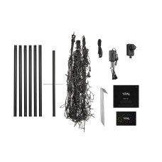 Twinkly Smart LED Twinkly Light tree RGBW 450, Gen II, IP44, высота 3м (TWP500SPP-BEU)