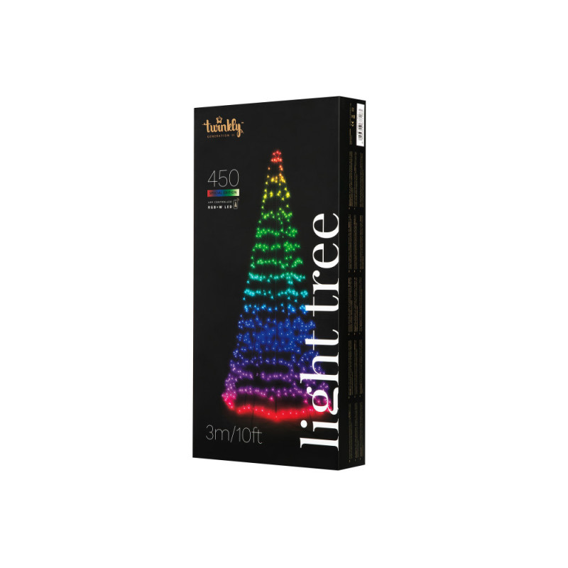Twinkly Smart LED Twinkly Light tree RGBW 450, Gen II, IP44, висота 3м (TWP500SPP-BEU)