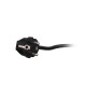 2E Мережевий подовжувач 1XSchuko, 3G*1.5мм, 15м, black (2E-PC315M15)