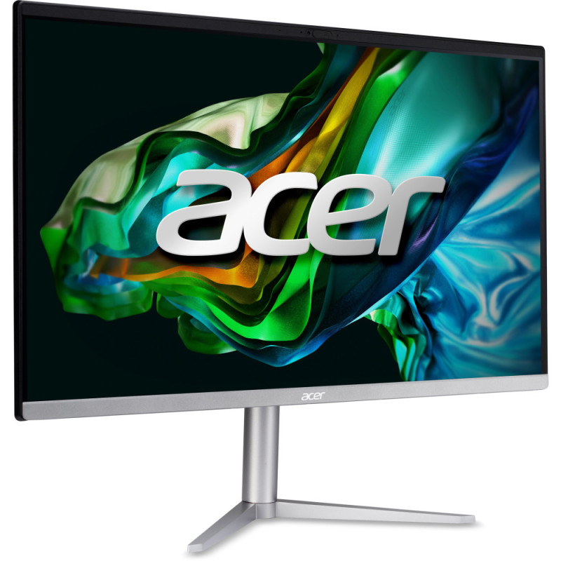 Acer ПК Моноблок Aspire C24-1300 23.8" FHD, AMD R3-7320U, 8GB, F512GB, UMA, WiFi, кл+м, без ОС, черный (DQ.BKRME.00C)