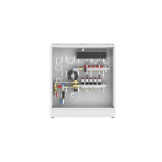 Danfoss Distribution station UnoFloor Mixing Icon 24 V SSM AB-PM FHM-C1 6 circuits left connection (088X4616)