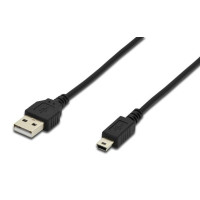 Digitus USB 2.0 (AM/miniB 5pin) (AK-300130-018-S)