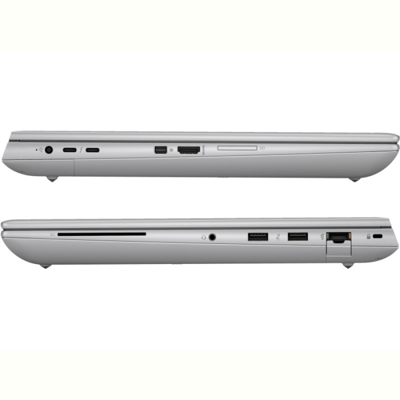 Ноутбук HP ZBook Fury 16 G11 (5F9E5ES); 16" WUXGA (1920x1200) IPS LED матовый , Intel Core i9-14900HX (2.2 - 5.8 ГГц) , RAM 32 ГБ (Max 128 ГБ) , SSD 1 ТБ , nVidia RTX 1000 Ada, 6 ГБ , без ОП , LAN , Wi-Fi , BT , веб-камера , DOS , MIL-STD 810H , TPM , металл , 2.35 кг , серебристый , подсветка клавиатуры , сканер отпечатков пальцев