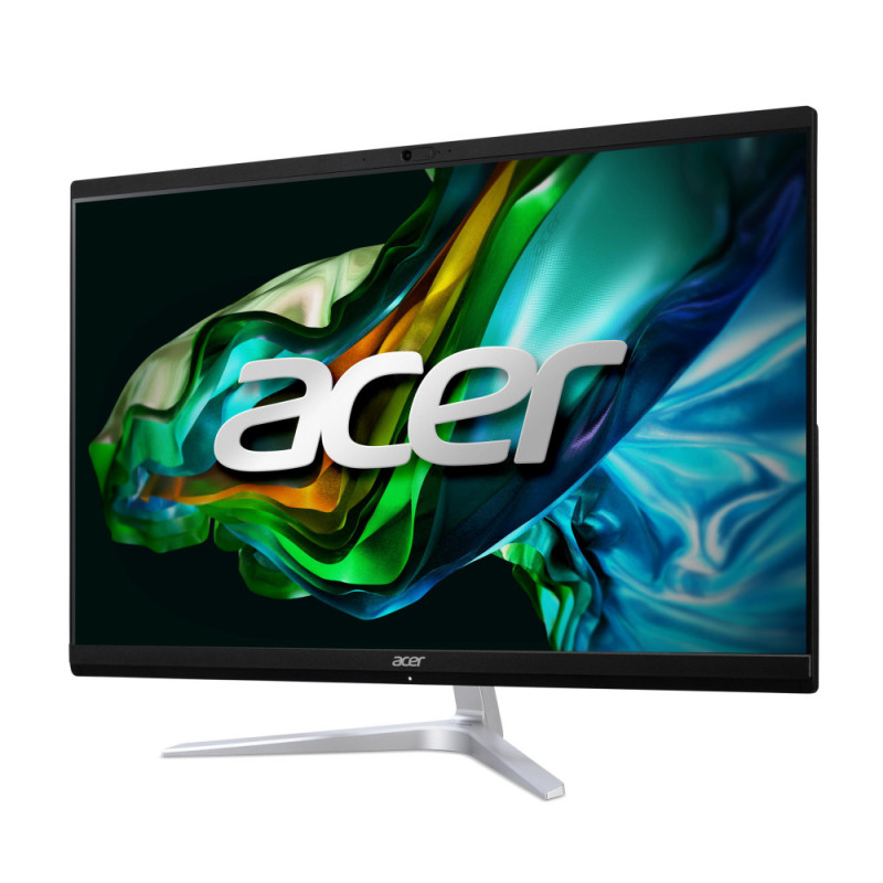 Acer ПК Моноблок Aspire C27-1851 27" FHD Intel i7-1360P, 16GB, F512GB, UMA, Wi-Fi, кл+м, без ОС, черный (DQ.BLUME.002)