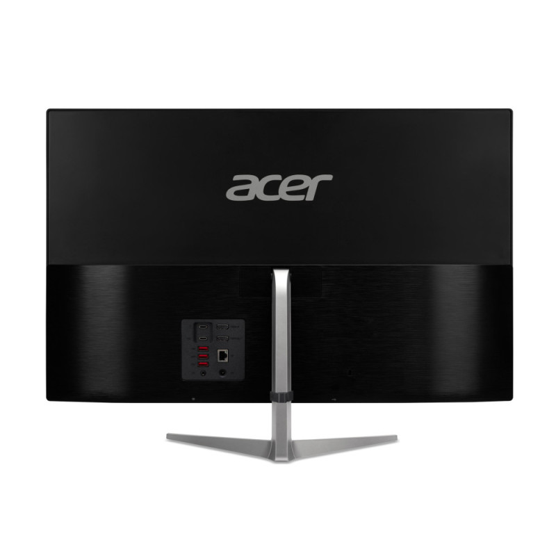Acer ПК Моноблок Aspire C27-1851 27" FHD Intel i7-1360P, 16GB, F512GB, UMA, Wi-Fi, кл+м, без ОС, черный (DQ.BLUME.002)