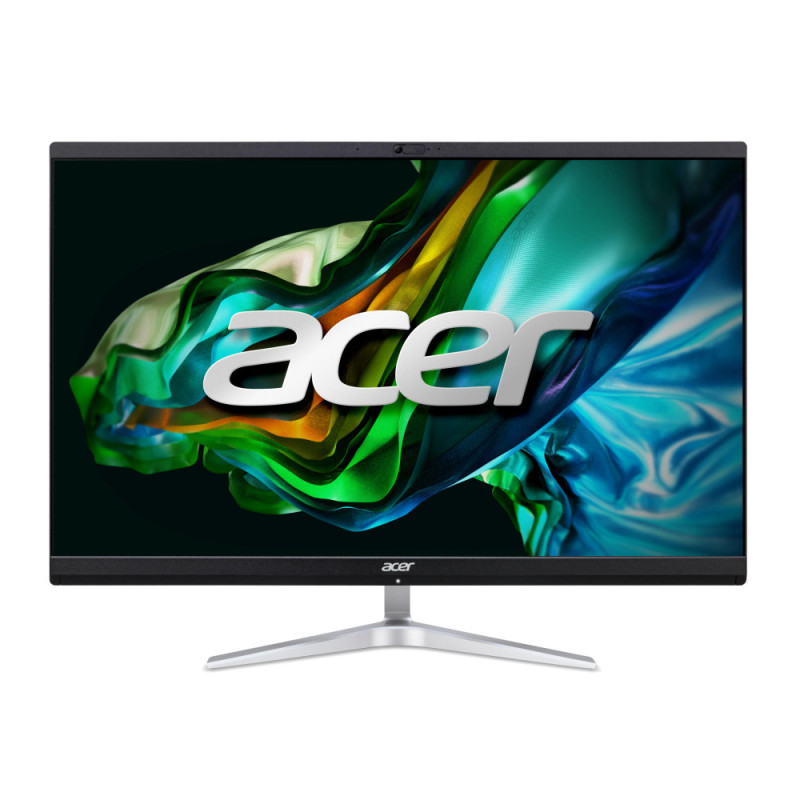 Acer ПК Моноблок Aspire C27-1851 27" FHD Intel i7-1360P, 16GB, F512GB, UMA, Wi-Fi, кл+м, без ОС, черный (DQ.BLUME.002)