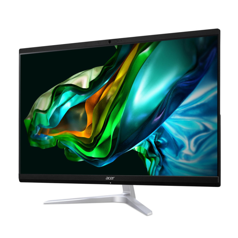 Acer ПК Моноблок Aspire C27-1851 27" FHD Intel i7-1360P, 16GB, F512GB, UMA, Wi-Fi, кл+м, без ОС, черный (DQ.BLUME.002)