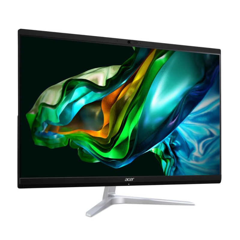 Acer ПК Моноблок Aspire C27-1851 27" FHD Intel i7-1360P, 16GB, F512GB, UMA, Wi-Fi, кл+м, без ОС, черный (DQ.BLUME.002)