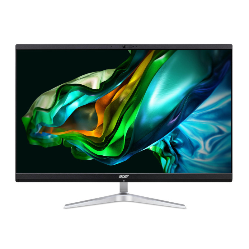 Acer ПК Моноблок Aspire C27-1851 27" FHD Intel i7-1360P, 16GB, F512GB, UMA, Wi-Fi, кл+м, без ОС, черный (DQ.BLUME.002)