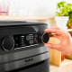 Tefal air fryer Easy Fry Multifunctional 1800W, sensor, plastic, black (FW5558E0)