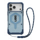 UAG Чохол+ремінець UAG для iPhone 17 Pro Max, Pathfinder Clear MagSafe Bundle, Blues Lanyard (1145521BV03)