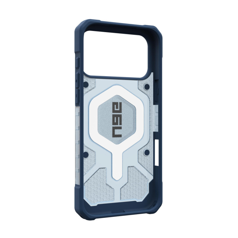 UAG Чохол+ремінець UAG для iPhone 17 Pro Max, Pathfinder Clear MagSafe Bundle, Blues Lanyard (1145521BV03)