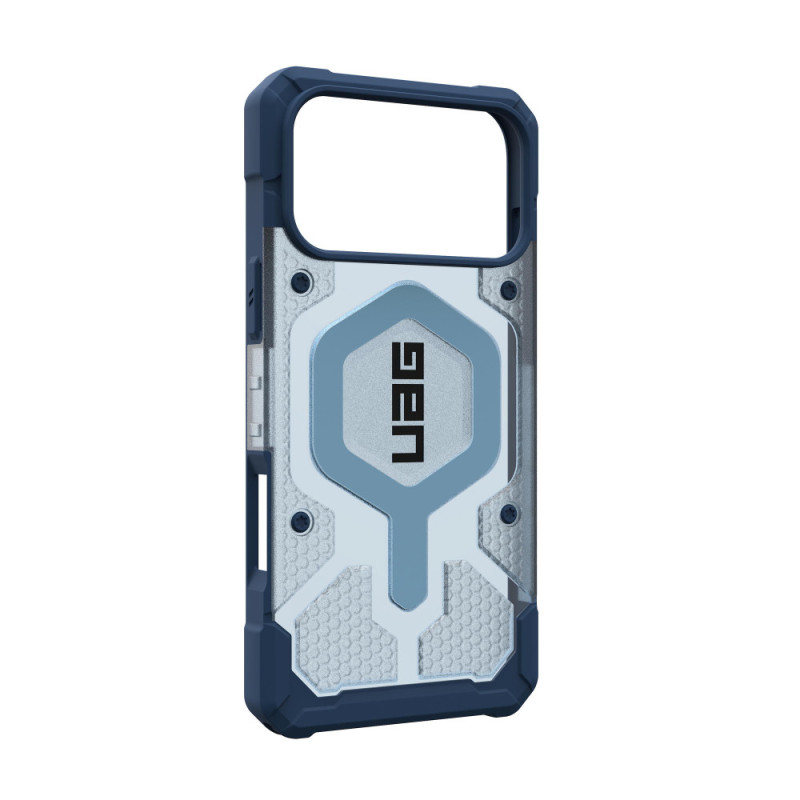 UAG Чохол+ремінець UAG для iPhone 17 Pro Max, Pathfinder Clear MagSafe Bundle, Blues Lanyard (1145521BV03)