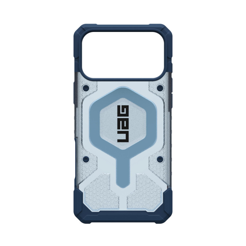 UAG Чохол+ремінець UAG для iPhone 17 Pro Max, Pathfinder Clear MagSafe Bundle, Blues Lanyard (1145521BV03)