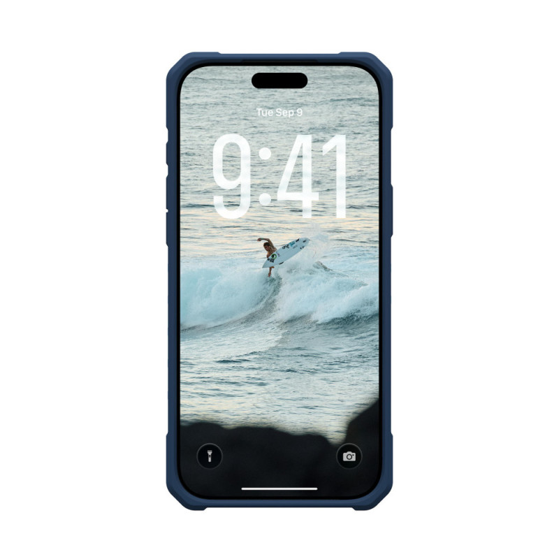 UAG Чохол+ремінець UAG для iPhone 17 Pro Max, Pathfinder Clear MagSafe Bundle, Blues Lanyard (1145521BV03)