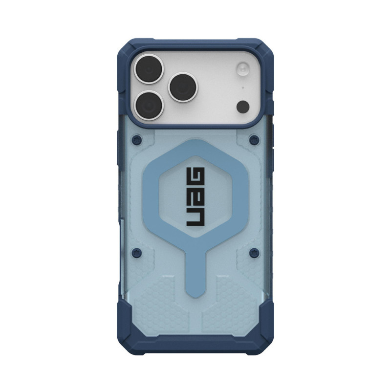 UAG Чохол+ремінець UAG для iPhone 17 Pro Max, Pathfinder Clear MagSafe Bundle, Blues Lanyard (1145521BV03)