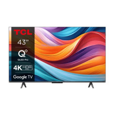 TCL Телевізор 43  QLED 4K 60Hz Smart Google TV Titan (43T7B)