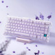 GravaStar Mechanical keyboard GravaStar Mercury K1 80keys, GravaStar x Kailh Cheery Pink, EN, BT/WL/USB, Lavender Purple (GSK1_PL)