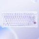 GravaStar Mechanical keyboard GravaStar Mercury K1 80keys, GravaStar x Kailh Cheery Pink, EN, BT/WL/USB, Lavender Purple (GSK1_PL)