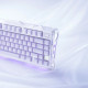 GravaStar Mechanical keyboard GravaStar Mercury K1 80keys, GravaStar x Kailh Cheery Pink, EN, BT/WL/USB, Lavender Purple (GSK1_PL)