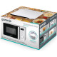 Gorenje Microwave oven, 20L, 800W, display, white (MO20A3WH)