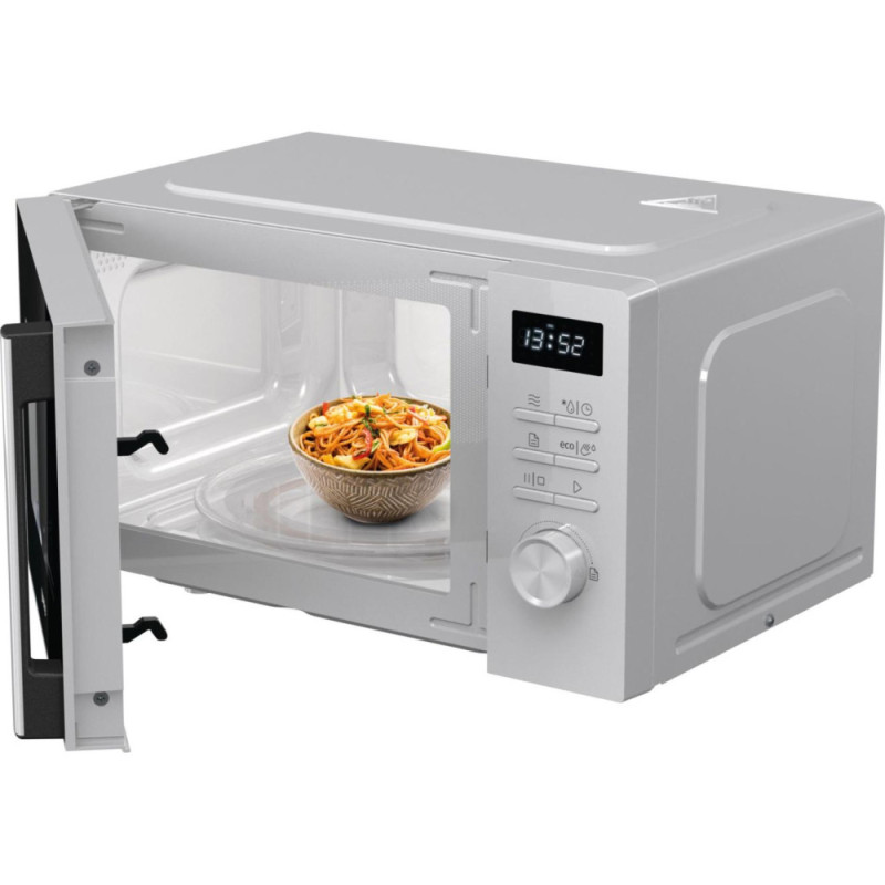 Gorenje Microwave oven, 20L, 800W, display, white (MO20A3WH)