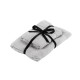 ARDESTO Terry towel set Holiday 2 pcs., 50х90cm, 70х140cm, 100% cotton, silver (ART2557SV)
