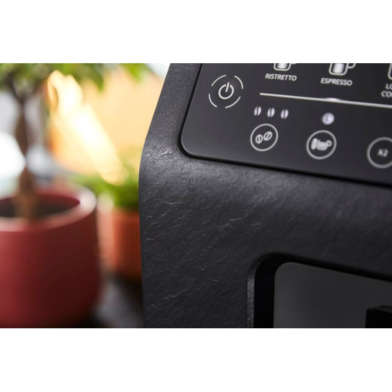 Krups Coffee machine Evidence Eco-Design, 2.3L, auto capuchino maker, auto recipe-6, touch control, black (EA897B10)