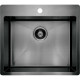 Deante Kitchen set Olfato steel sink ZPO_D10B + tap BQO_D72M, titanium (ZPOED10B)