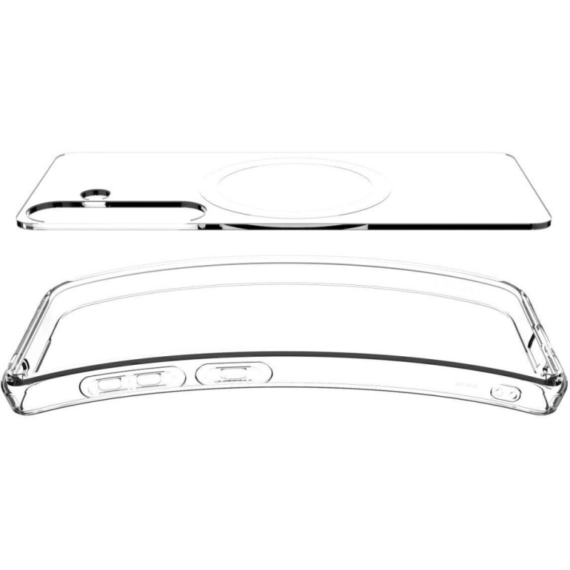 Spigen Galaxy S25+, Ultra Hybrid MagFit, Clear White (ACS08981)