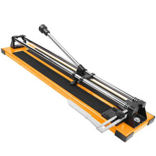 Tolsen Profi manual tile cutter, aluminum, 600mm tungsten carbide roller cutter, up to 12mm (41032)